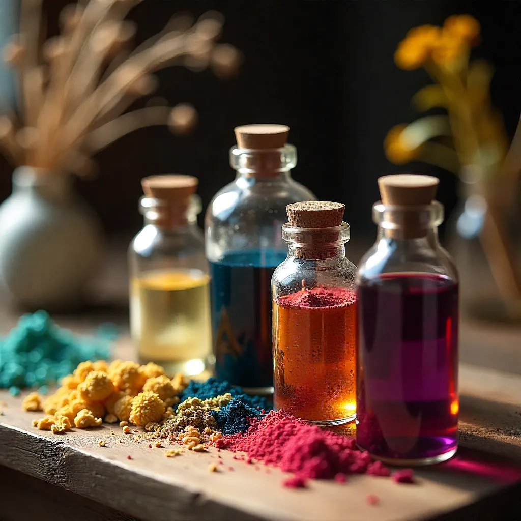 Traditional dyeing techniques and cultural artifacts